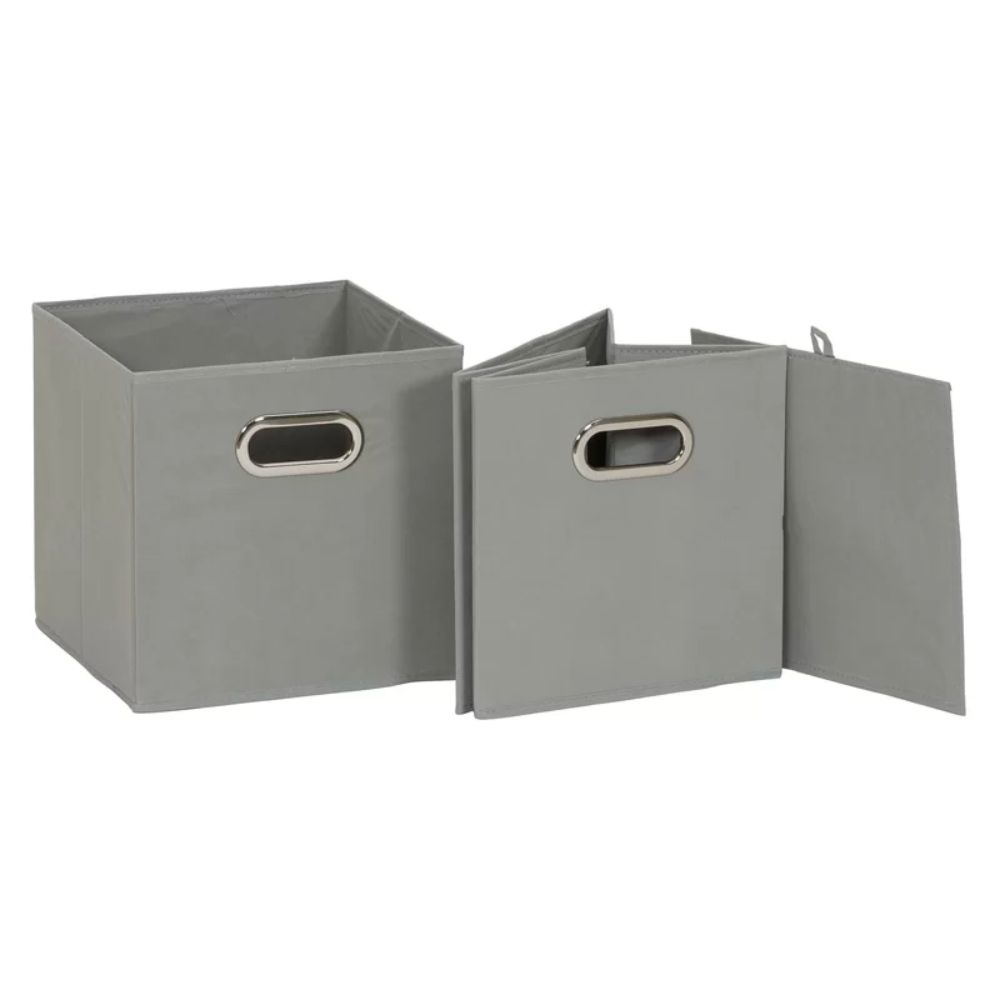 The Most Popular Things to Buy at Wayfair According to Shoppers: Wayfair Basics Open Fabric Storage Bin Set