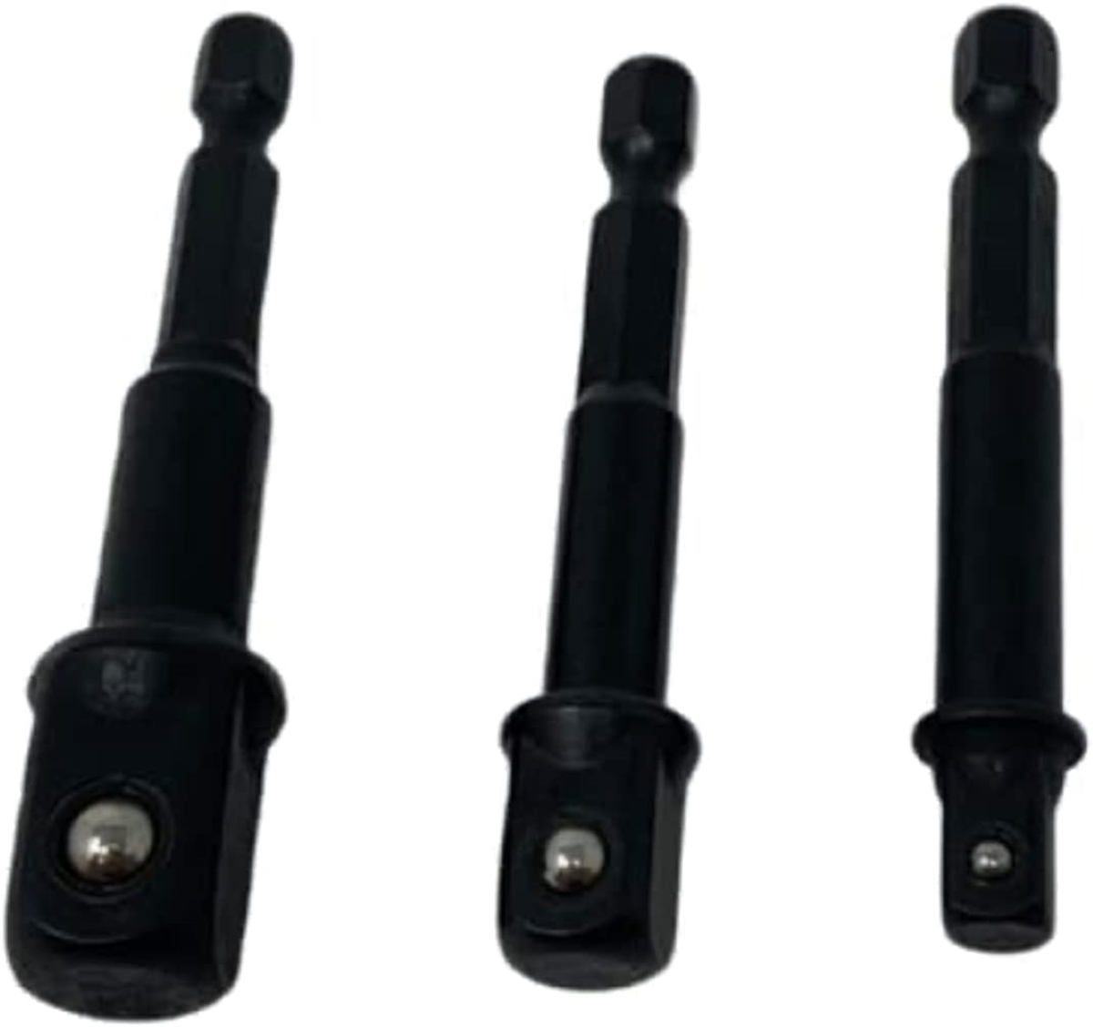 useful power drill attachments - three socket drivers