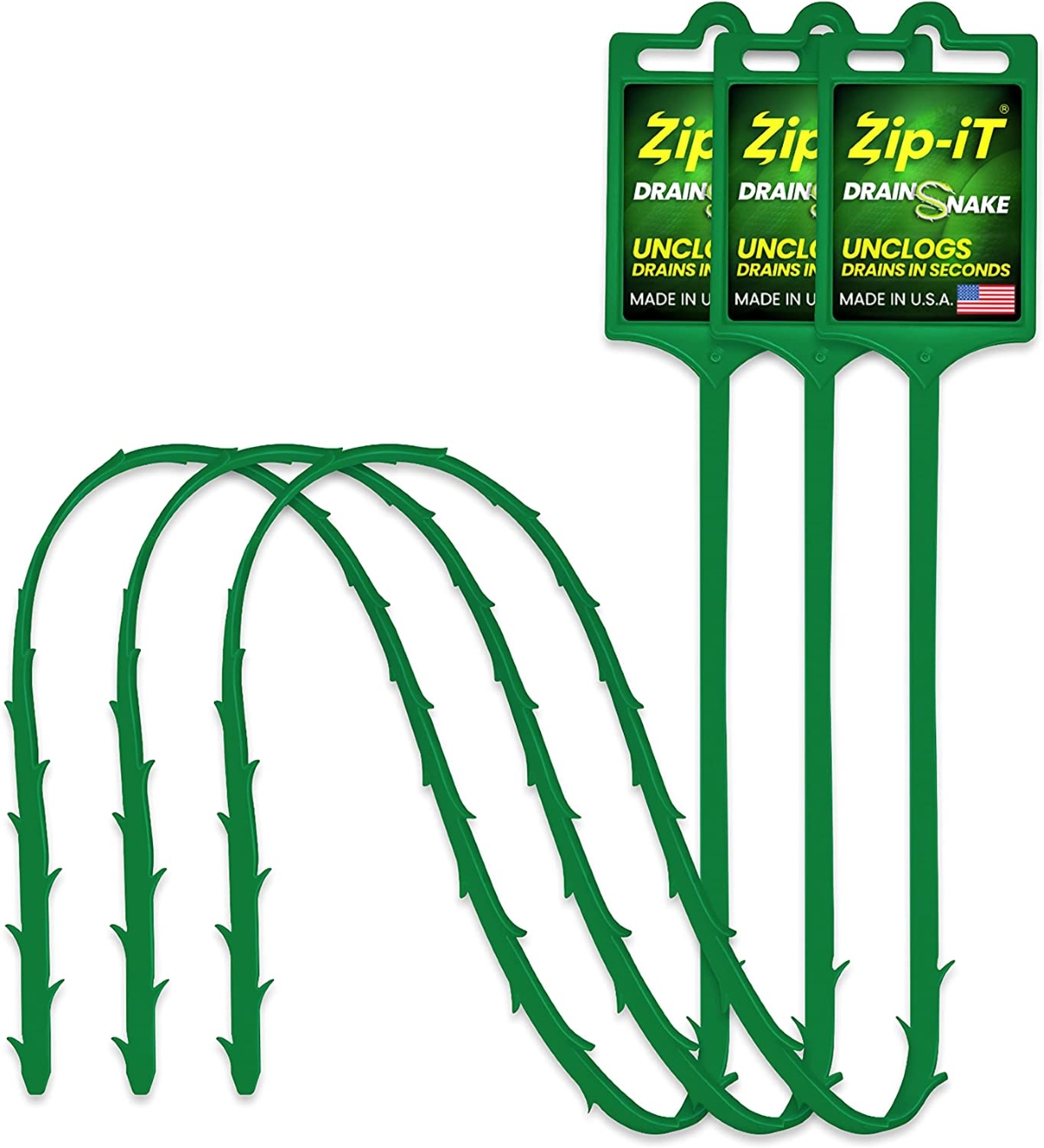 ways to clean behind and under every appliance - three green drain zip tools