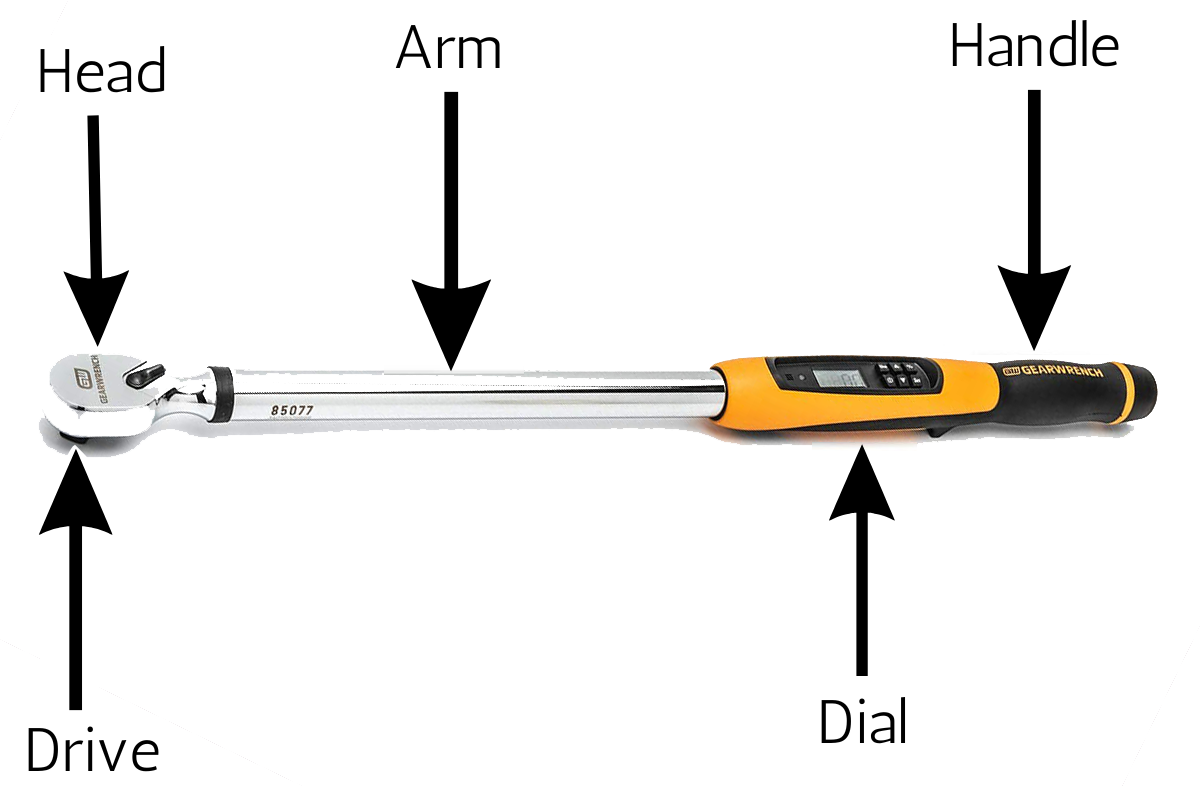 how to use a torque wrench - important tool parts
