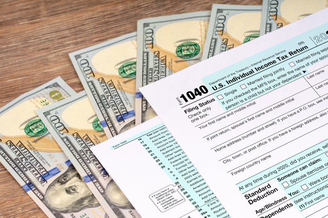iStock-1358763203 tax refund home improvement tax refund concept