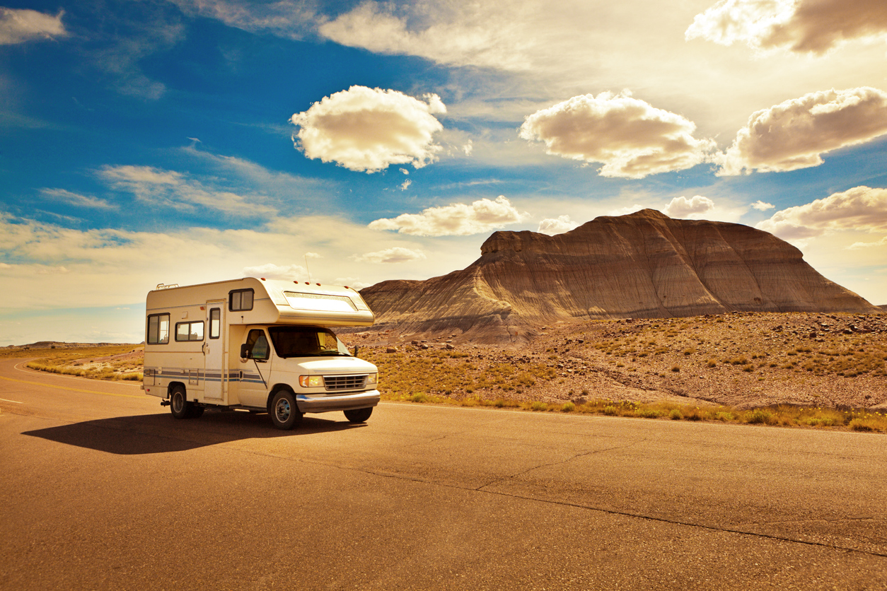 iStock-479519148 cheapest places to buy land amper Recreational Vehicle Touring Petrified Forest National Park Arizona