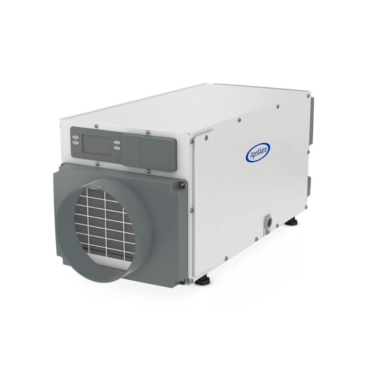  AprilAire E070 Pro 70-Pint Crawl Space Dehumidifier on white background