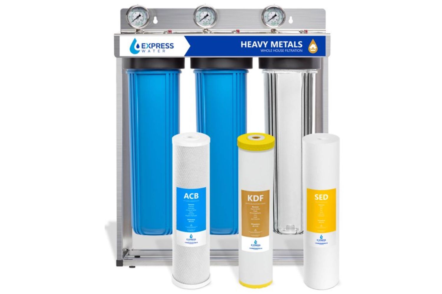 The Best Filters for Your Drinking Option: Express Water Heavy Metal Whole House Water Filter