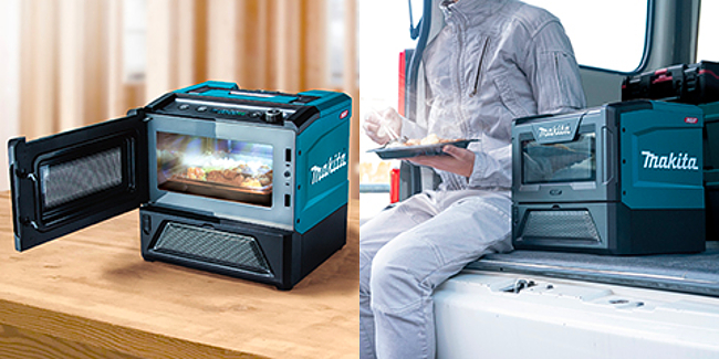 New March Products: Makita Rechargeable Microwave