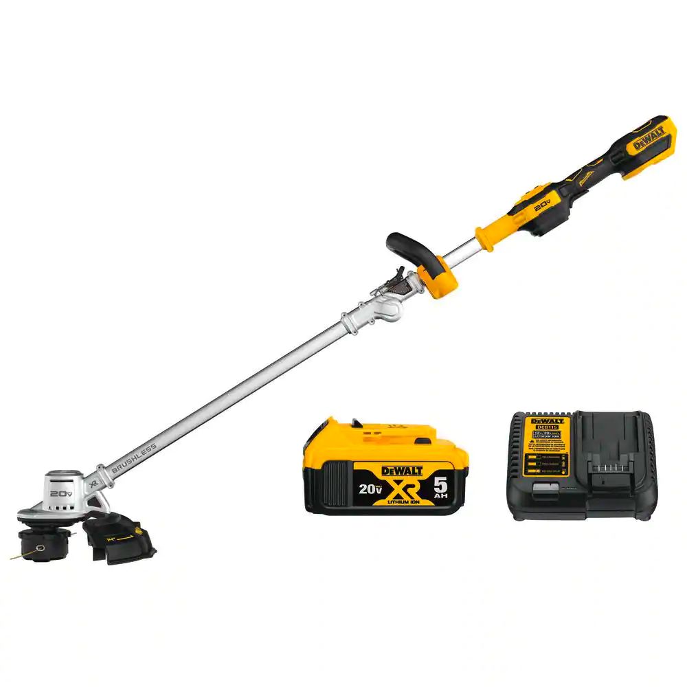 Our Favorite DeWalt Tools to Shop From The Home Depot: DEWALT 20V MAX Brushless Cordless Battery Powered String Trimmer