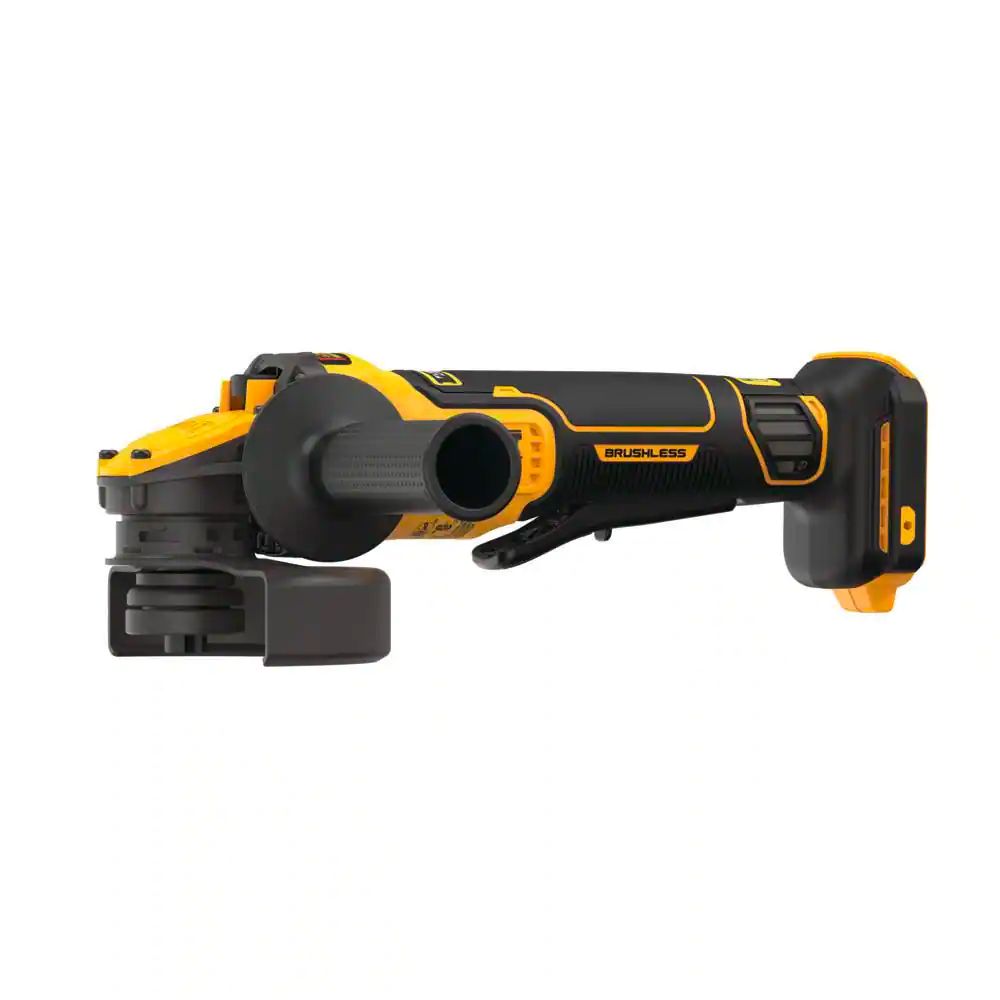 Our Favorite DeWalt Tools to Shop From The Home Depot: DEWALT 20V MAX Cordless Brushless 4.5 - 5 in. Paddle Switch Angle Grinder