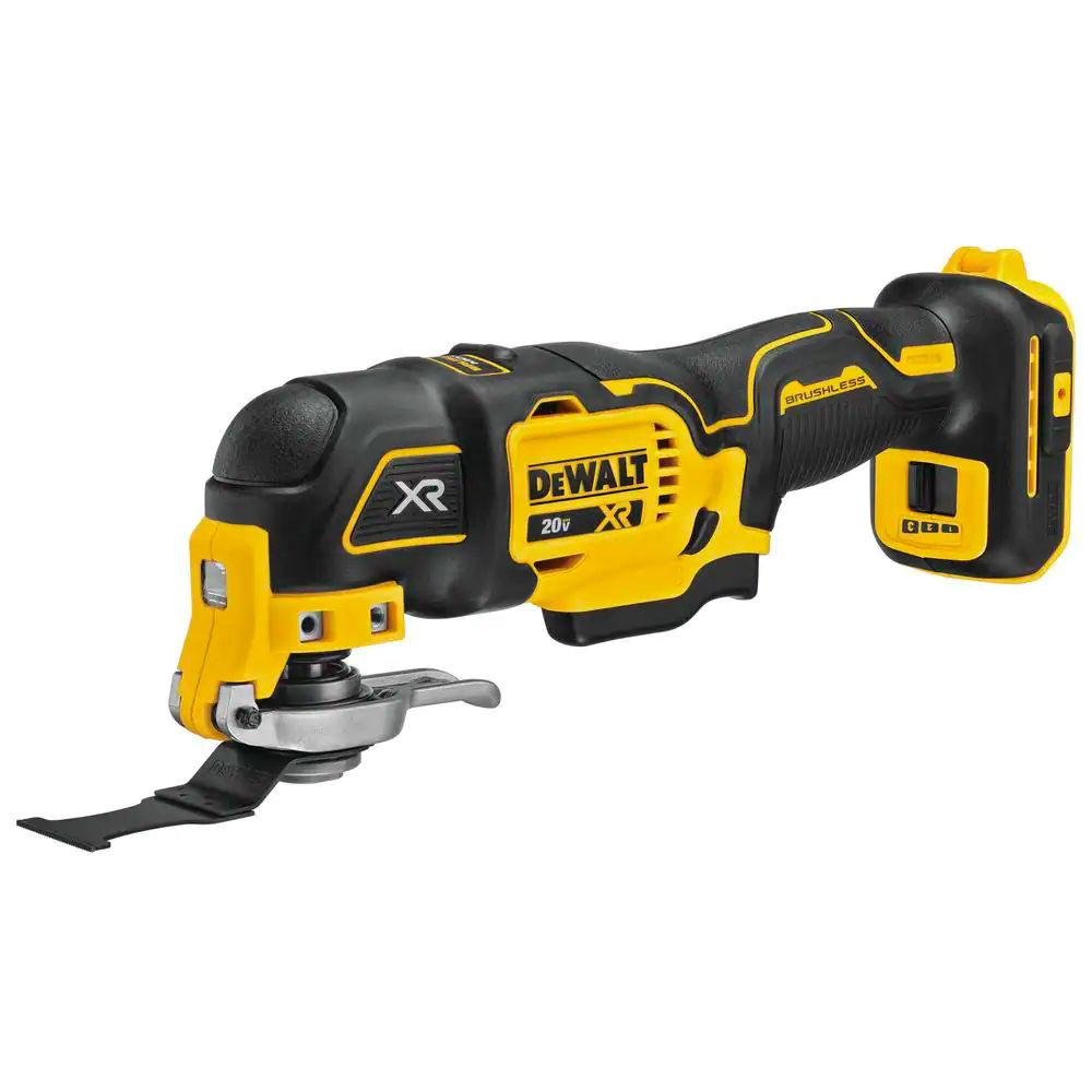 Our Favorite DeWalt Tools to Shop From The Home Depot: DEWALT 20V MAX XR Cordless Brushless 3-Speed Oscillating Multi Tool