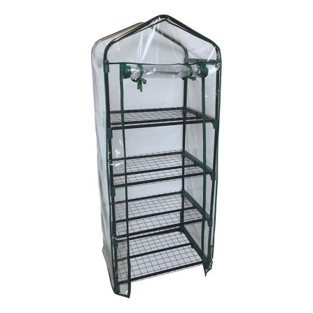  The Best Greenhouse Kit Option: ShelterLogic GrowIT 4-Tier Mini Growhouse
