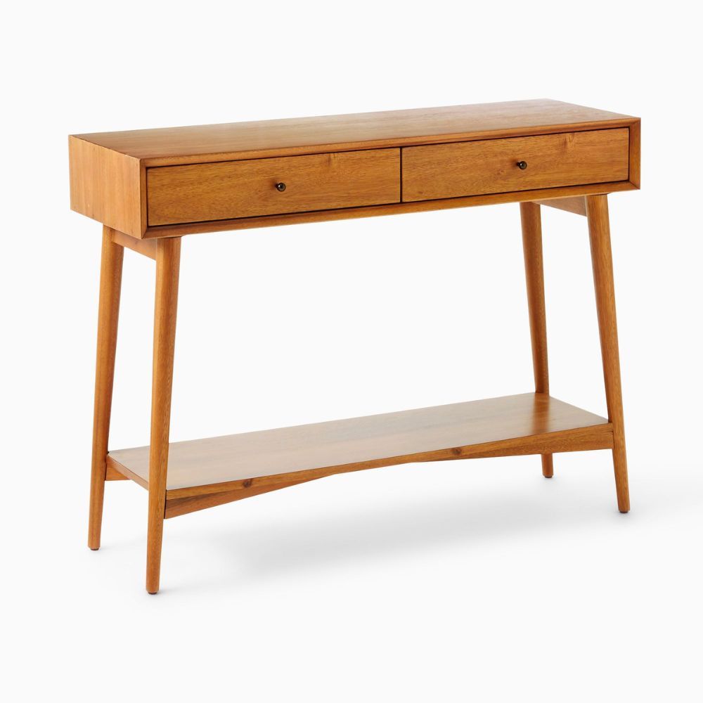 The Best Console Tables Option: Mid-Century Console