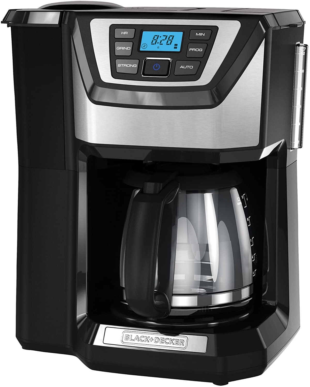 types of coffee makers - coffee maker with digital screen