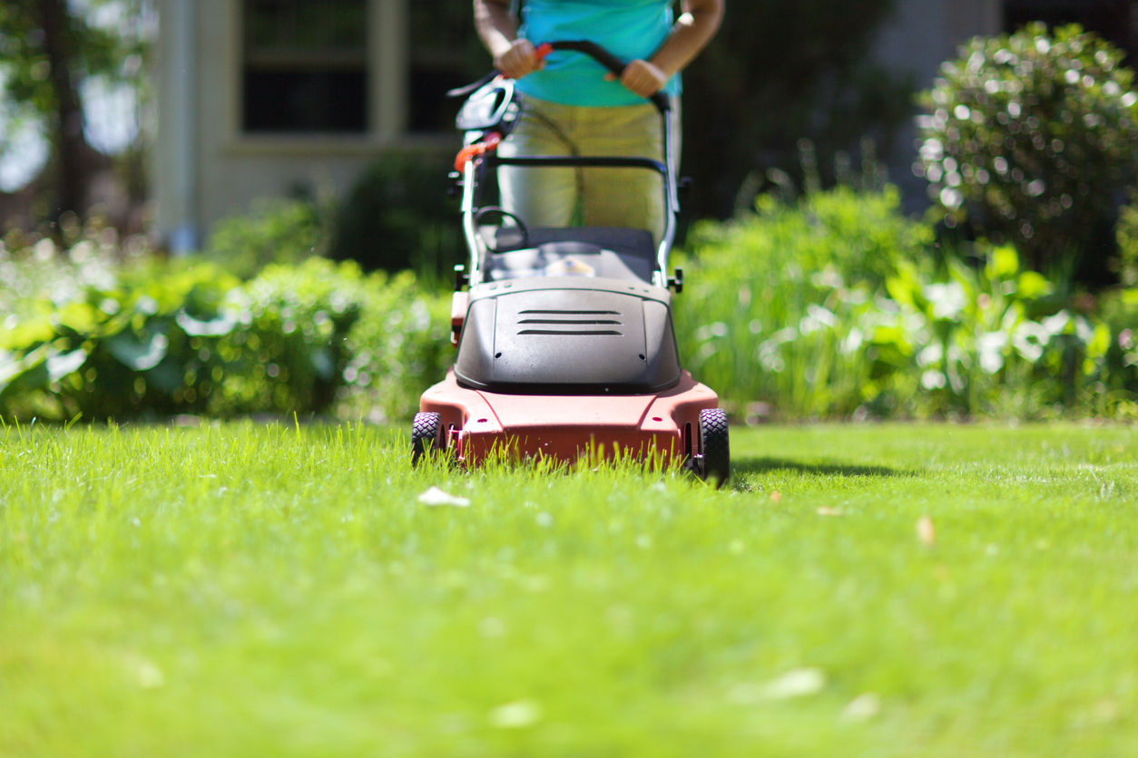 mowing mistakes everyone makes woman mowing long grass