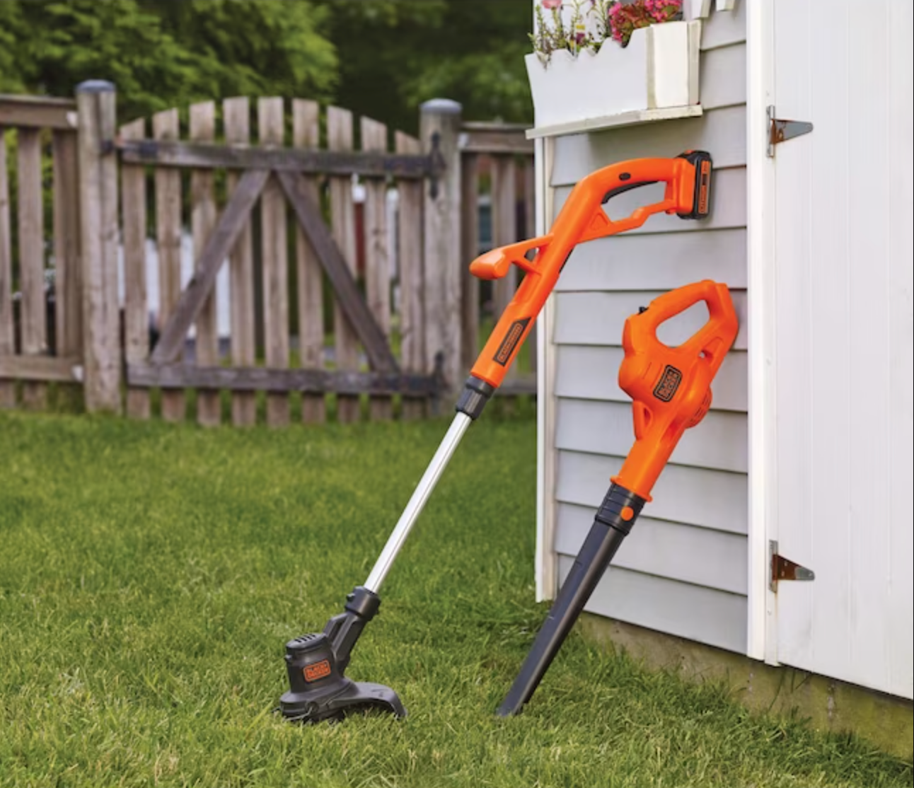 Black+Decker String Trimmer and Blower Combo on Sale at Lowe's SpringFest