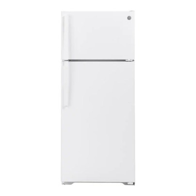 The Best GE Refrigerators Option: GE 17.5-Cu.-Ft. Top-Freezer Refrigerator