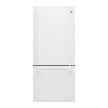  The Best GE Refrigerators Option: GE 21.0-Cu.-Ft. Bottom-Freezer Refrigerator