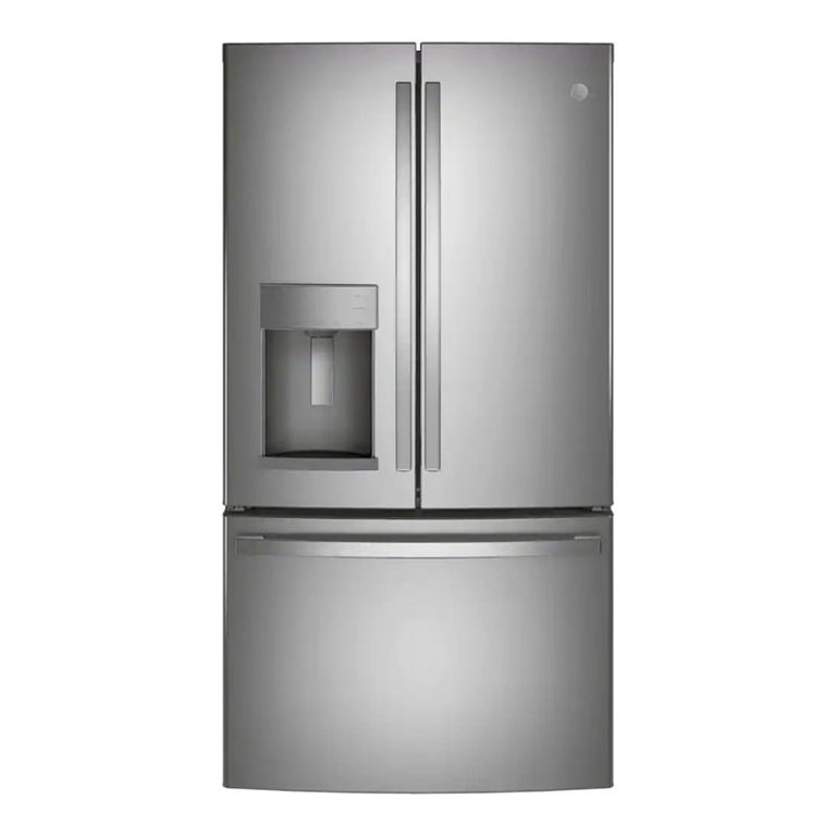  The Best GE Refrigerator Option: GE Energy Star 27.7-Cu.-Ft. French-Door Refrigerator