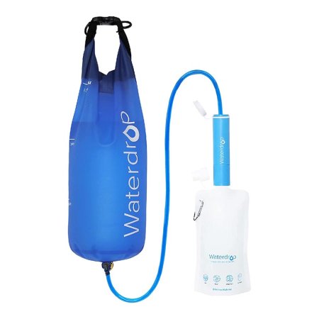  The Best Gravity Water Filter Option: Waterdrop Portable Water Filter Straw With Bag