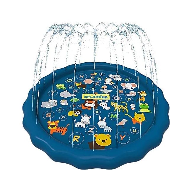  The Best Kiddie Pool Option: SplashEZ A to Z Sprinkler Pool