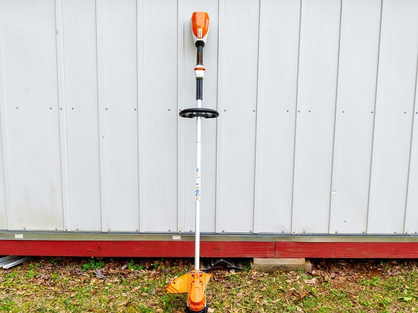 This Stihl Battery Trimmer Weighs Less and Works Harder Than Your String Trimmer