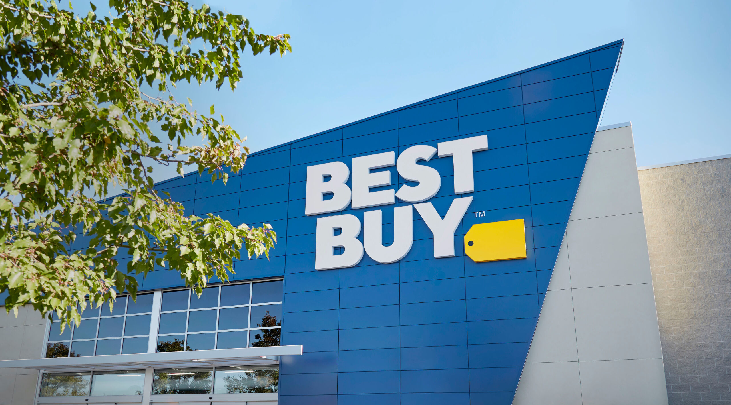 exterior view of a Best Buy retail store