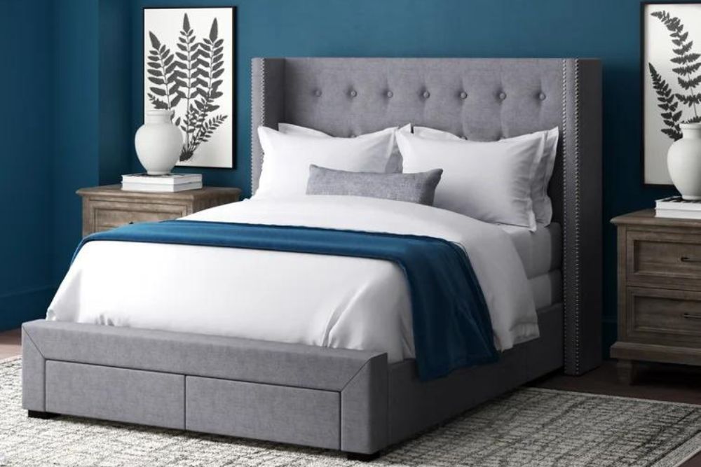 Best Upholstered Beds Option: Red Barrel Studio Aadya Upholstered Storage Bed