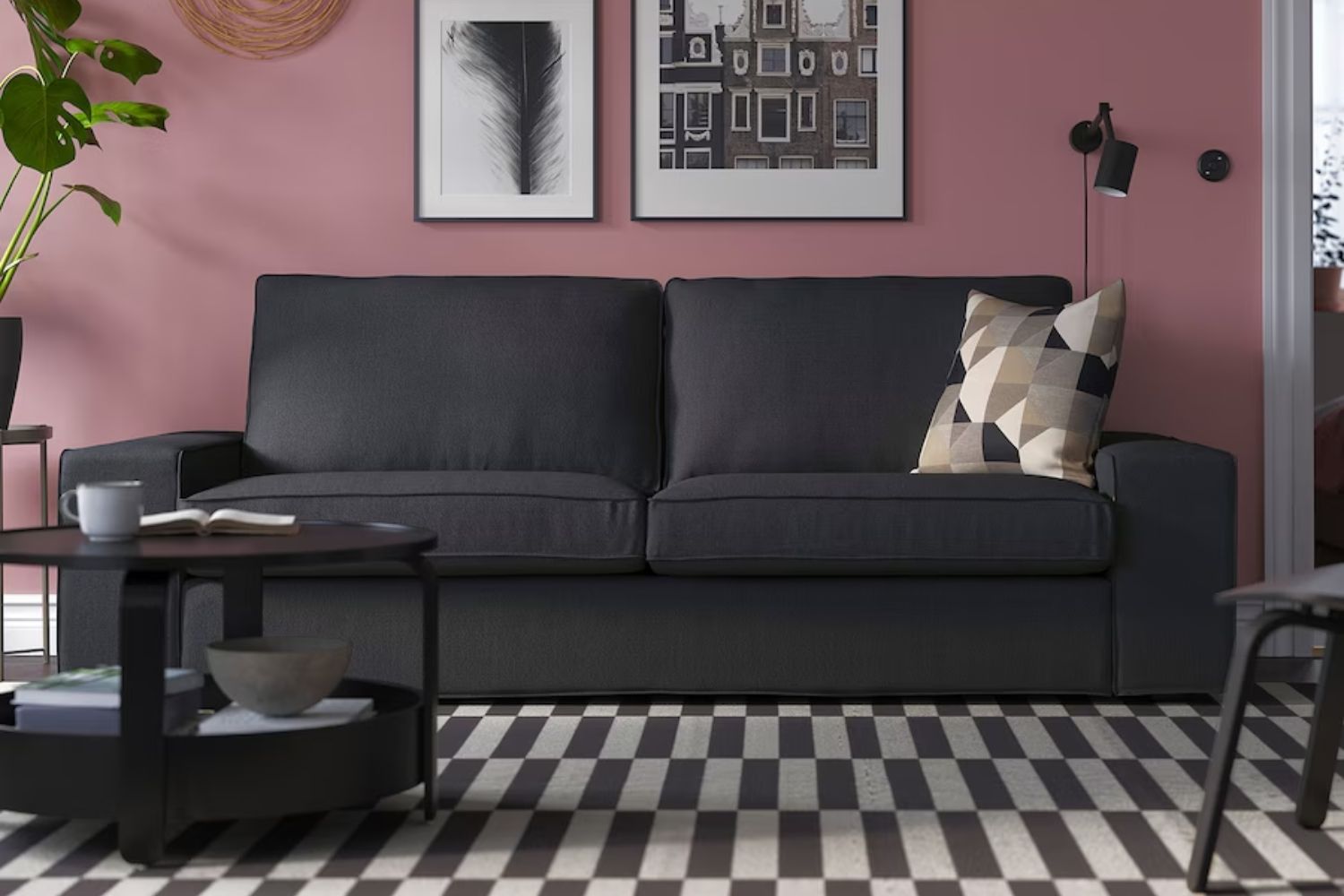 The Best Couches Under 1000 Options: Aiden Square Arm Sofa
