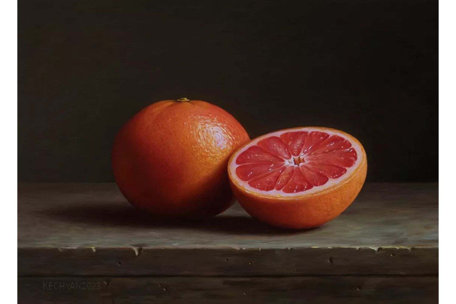 The Best Places to Buy Art Online Options: Grapefruit by Albert Kechyan