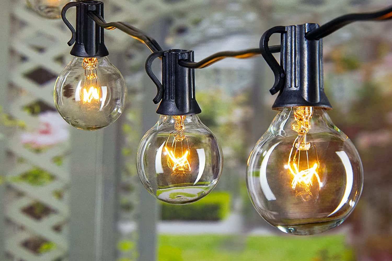 Everything You Need for a Backyard Cookout Options: Brightown Outdoor String Lights