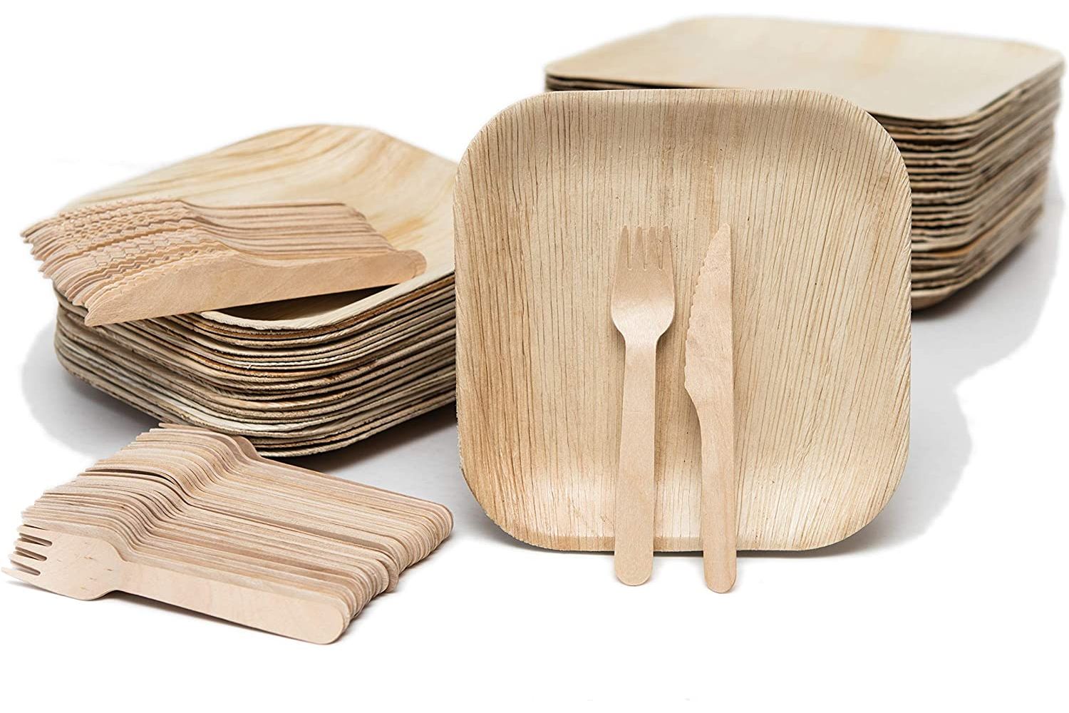 Everything You Need for a Backyard Cookout Options: EvermadeGREEN Plate Set
