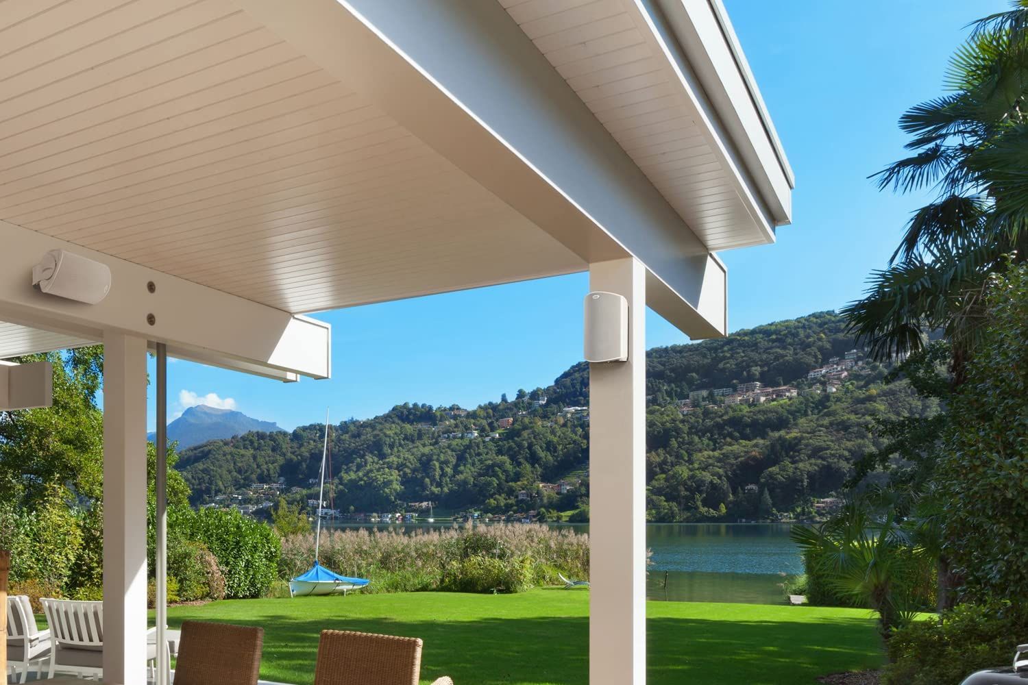 Everything You Need for a Backyard Cookout Options: Polk Audio Atrium 4 Outdoor Speakers
