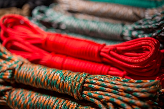 Colored rope