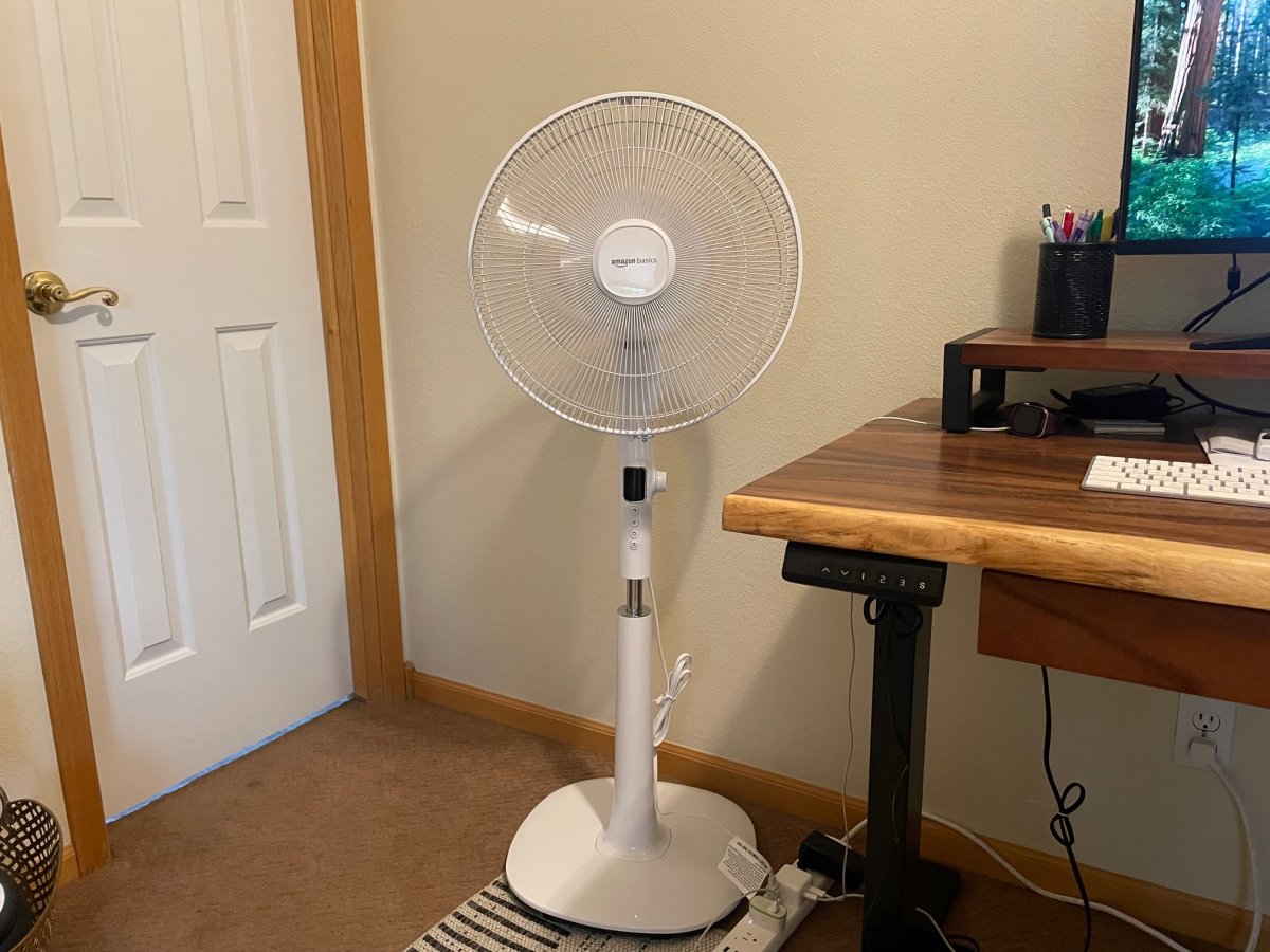 Amazon Basics oscillating fan