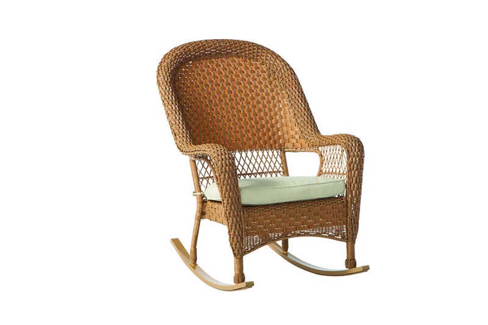 Best Mother's Day Gifts to Shop at Ace Hardware Option Living Accents Palmaro Wicker Rocking Chair