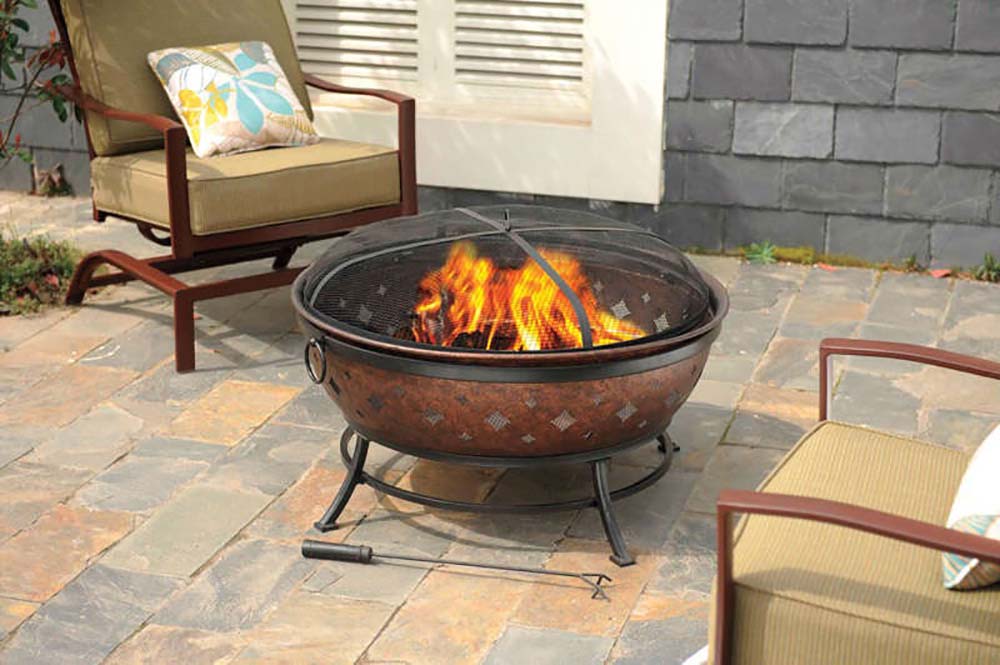 Best Mother's Day Gifts to Shop at Ace Hardware Option Living Accents Round Wood Fire Pit
