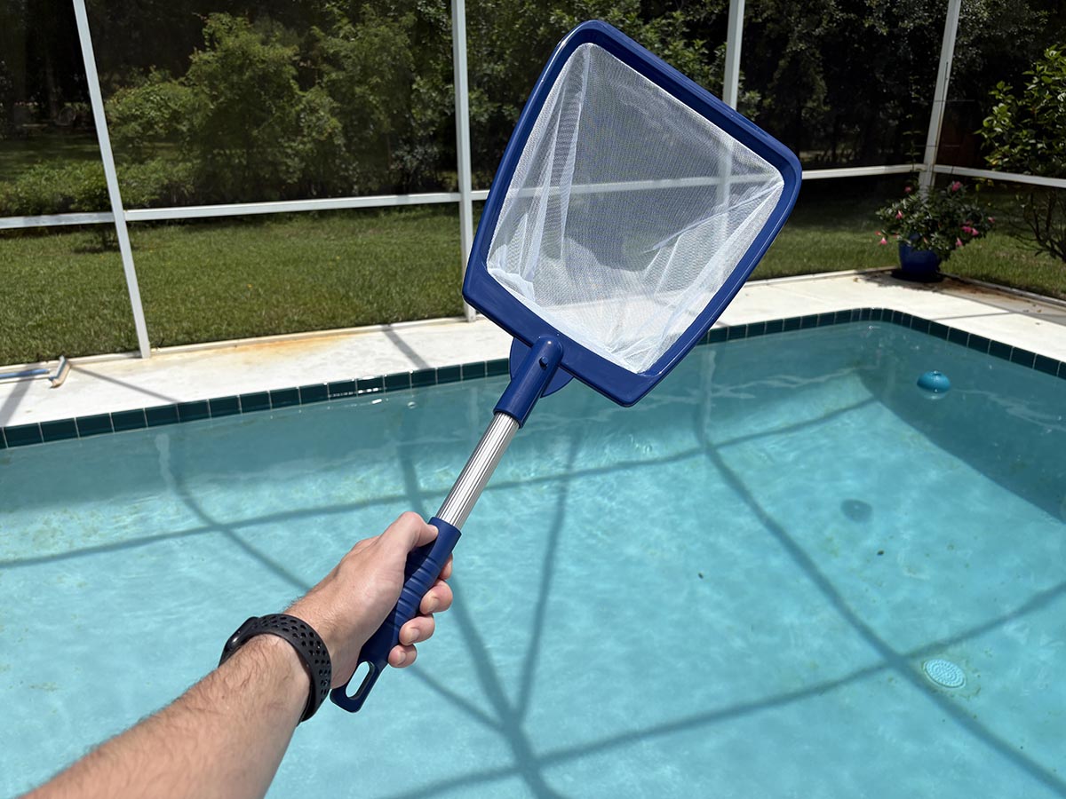 Poolaza handheld skimmer