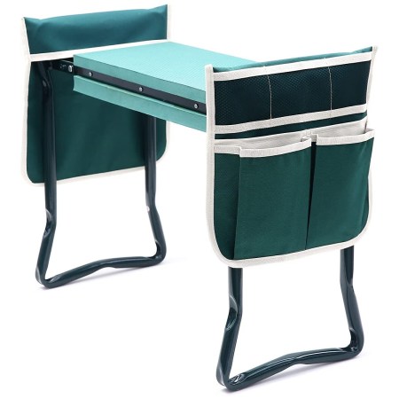 Ohuhu Garden Kneeler and Seat With Tool Pouches