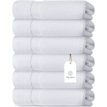 White Classic Luxury Hotel Collection Hand Towels