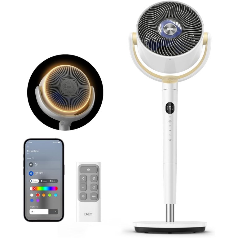 The Best Oscillating Fan Option Dreo TurboPoly 508S Air Circulator Fan