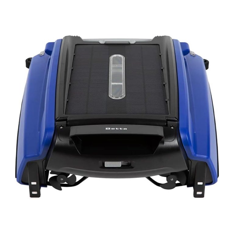 The Best Pool Skimmer Option Betta SE Solar-Powered Smart Robotic Pool Skimmer
