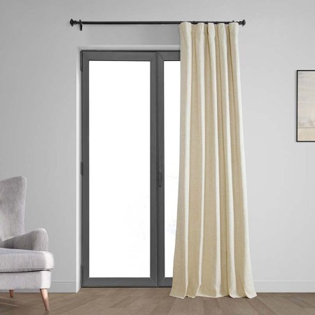 Bodulf Cross-Linen Thermal Blackout Curtains