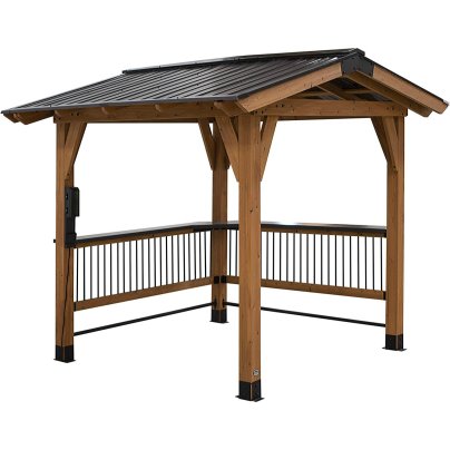 The Best Grill Gazebos Option: Backyard Discovery Granada Grill Gazebo With Bar