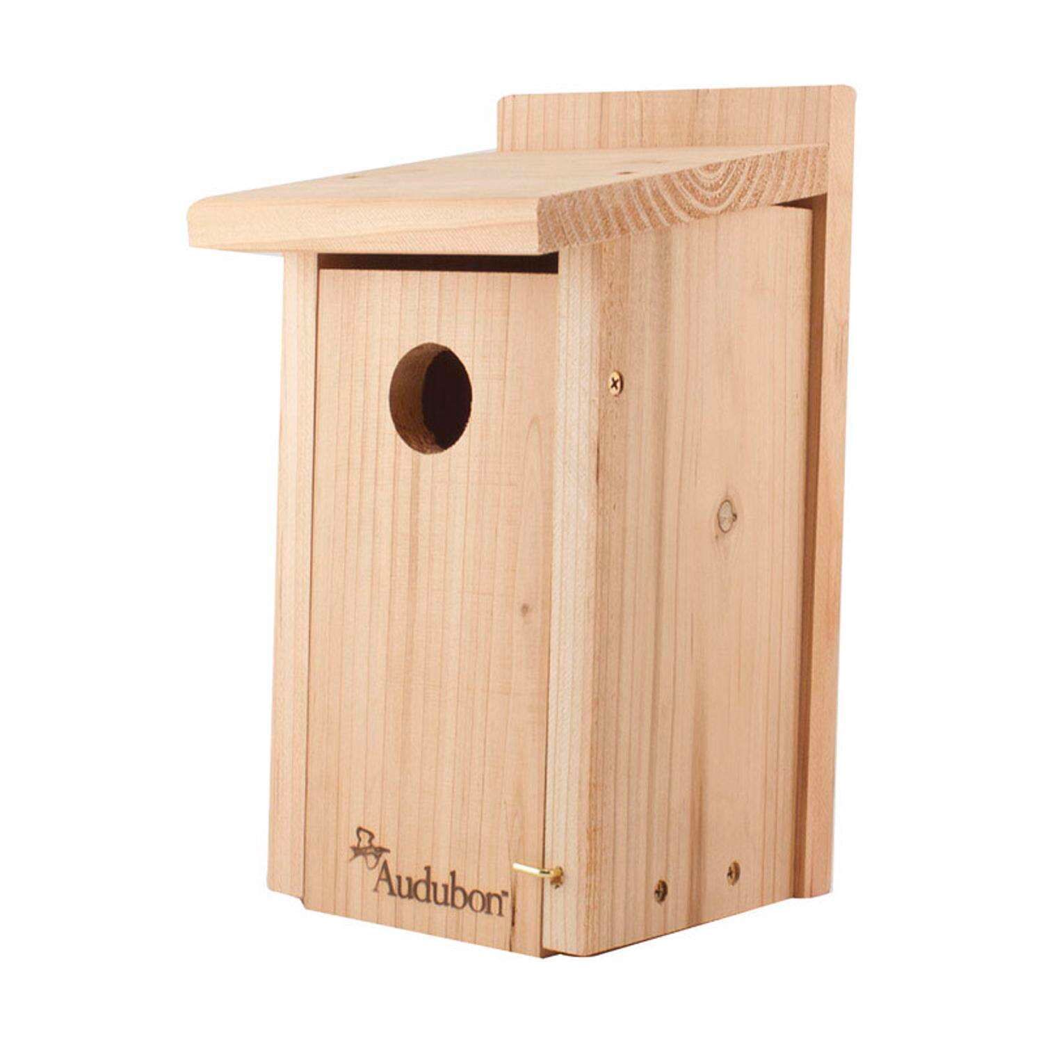 The Best Outdoor Accessories for Bird Lovers Option: Audubon Red Cedar Bird House