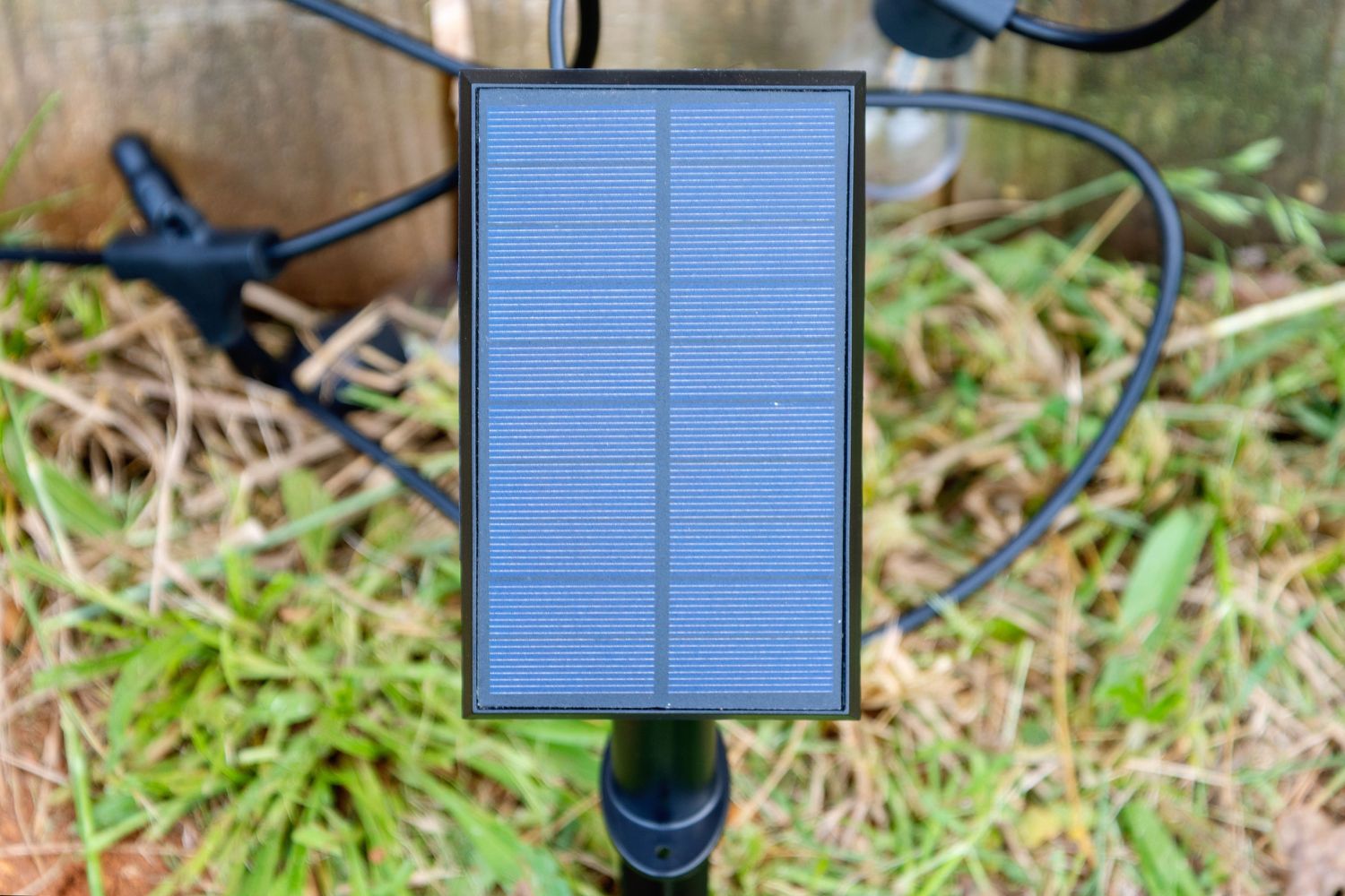 Brightech solar string lights solar panel