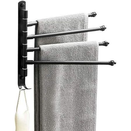 Lonffery 4-Arm Outdoor Towel Rack