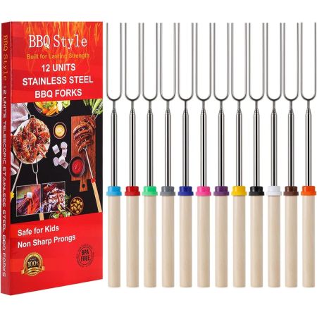 BBQStyle 12-Piece Marshmallow Roasting Sticks