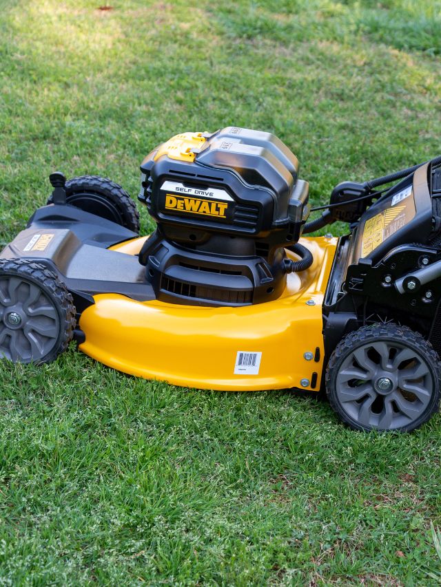 dewalt lawn mower
