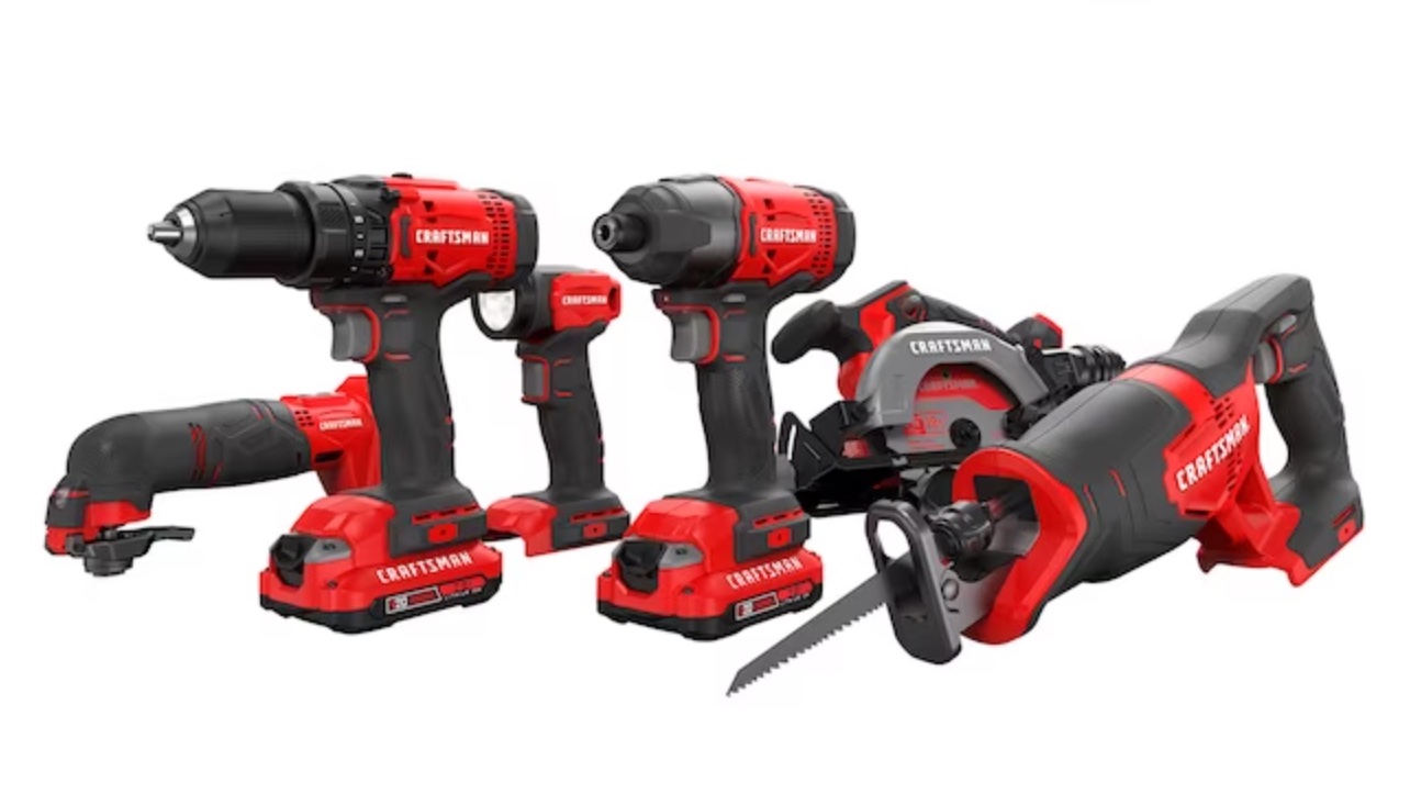 Lowe's 6-Tool Kit on Sale for Craftsman Days