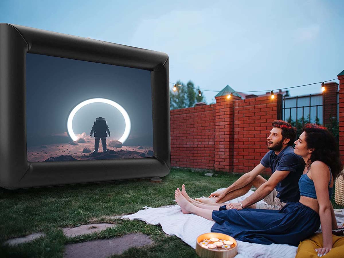 The Best Gifts for Pool Owners Option Inflatable Movie Screen