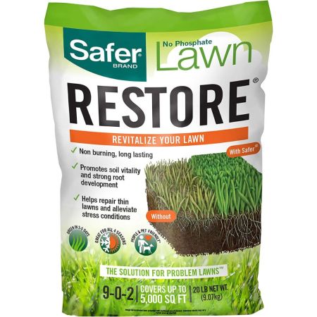 Safer Brand 9335SR Lawn Restore Lawn Fertilizer