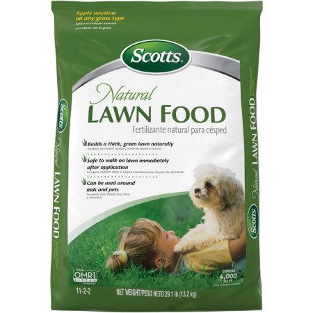  The Best Lawn Fertilizer for Spring Option: Scotts Natural Lawn Food